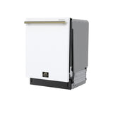 Stella 24 in. Built-in Dishwasher in White, Tall Tub, Top Touch Control, Fingerprint-Resistant Stainless Steel Dishwasher, Quiet 44 dBA, Soil-Sensing Capable, NSF & ENERGY STAR