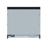 Valente 36" Dual Fuel Range in Black, 6 Sealed Burners, 71 000 BTU Cooktop Output , 5.2 Cu.Ft. convection Oven, Telescopic Racks