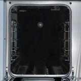 Valente 48" Dual Fuel Range in White, 8 Sealed Burners, 94 000 BTU Cooktop Output, 6.7 Cu.Ft. Double Oven, Telescopic Racks