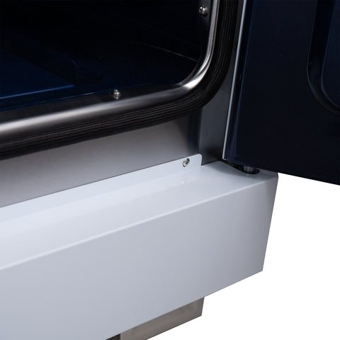 Forno Capriasca 36 Inch Freestanding French Door Dual Fuel Range in White with Antique Brass Accessories, 6 Burners, True Convection Oven