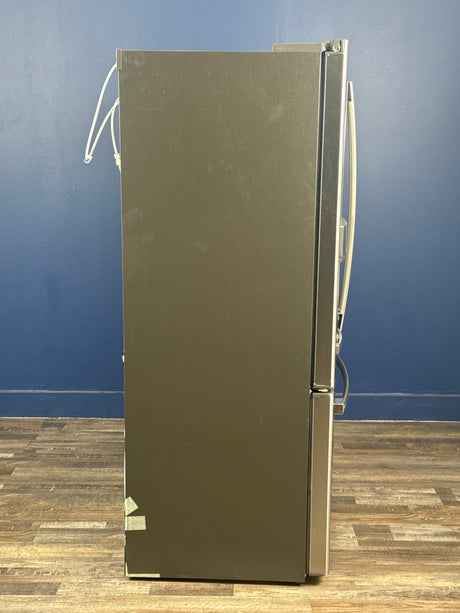 GE Profile - Profile 22.1 cu. ft. French Door Refrigerator with Hands-Free Autofill in Stainless Steel, Counter Depth
