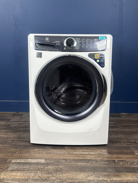Electrolux - 27 in. W 4.5 cu. ft. Front Load Washer with SmartBoost, LuxCare Plus Wash System, Perfect Steam, ENERGY STAR in White
