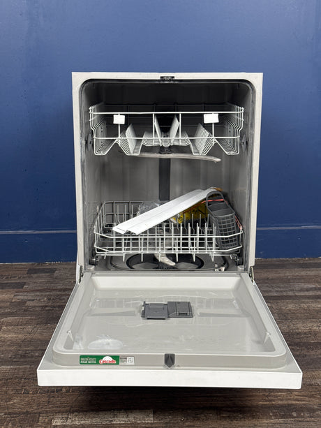 GE - 24 in. Built-In Tall Tub Front Control White Dishwasher with Dry Boost, 59 dBA