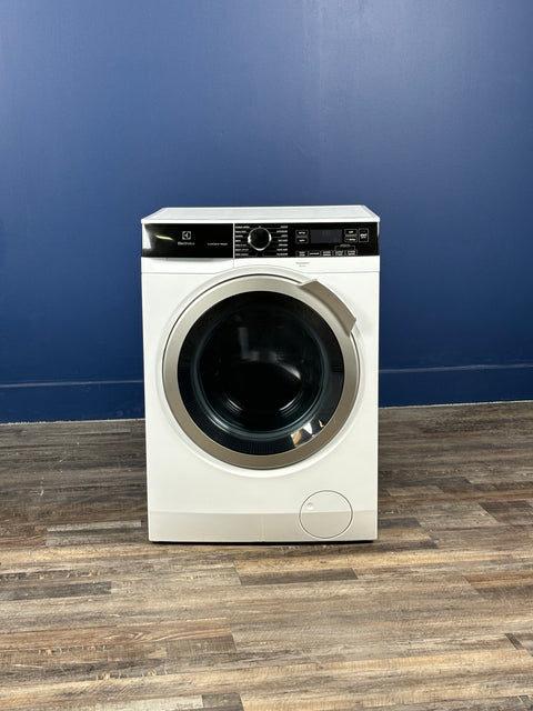 Electrolux - 24 in 2.4 cu. ft. Compact Stackable Front Load Washer in White with LuxCare Wash and Steam Refresh, ENERGY STAR