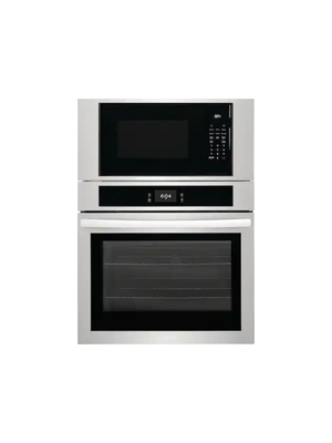 Frigidaire - 27 in. Electric Built-In Wall Oven and Microwave Combination in Stainless Steel