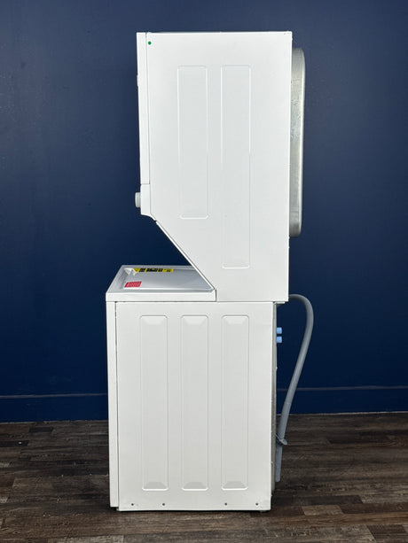 Frigidaire - 3.9 cu. ft. Washer and 5.5 cu. ft. Electric Dryer Combo in White with Quick Wash & Dry Cycle and MaxFill Wash Cycle