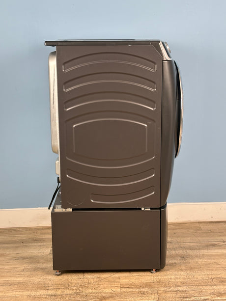 GE Profile - Profile 7.8 cu. ft. Capacity Smart vented Front Load Gas Dryer in Carbon Graphite with Quick Dry, Steam & Sanitize Cycle