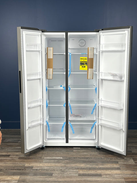 Frigidaire - 21.4 cu. ft. Garage Ready Counter Depth Side-By-Side Refrigerator in Fingerprint-Resistant Stainless Look