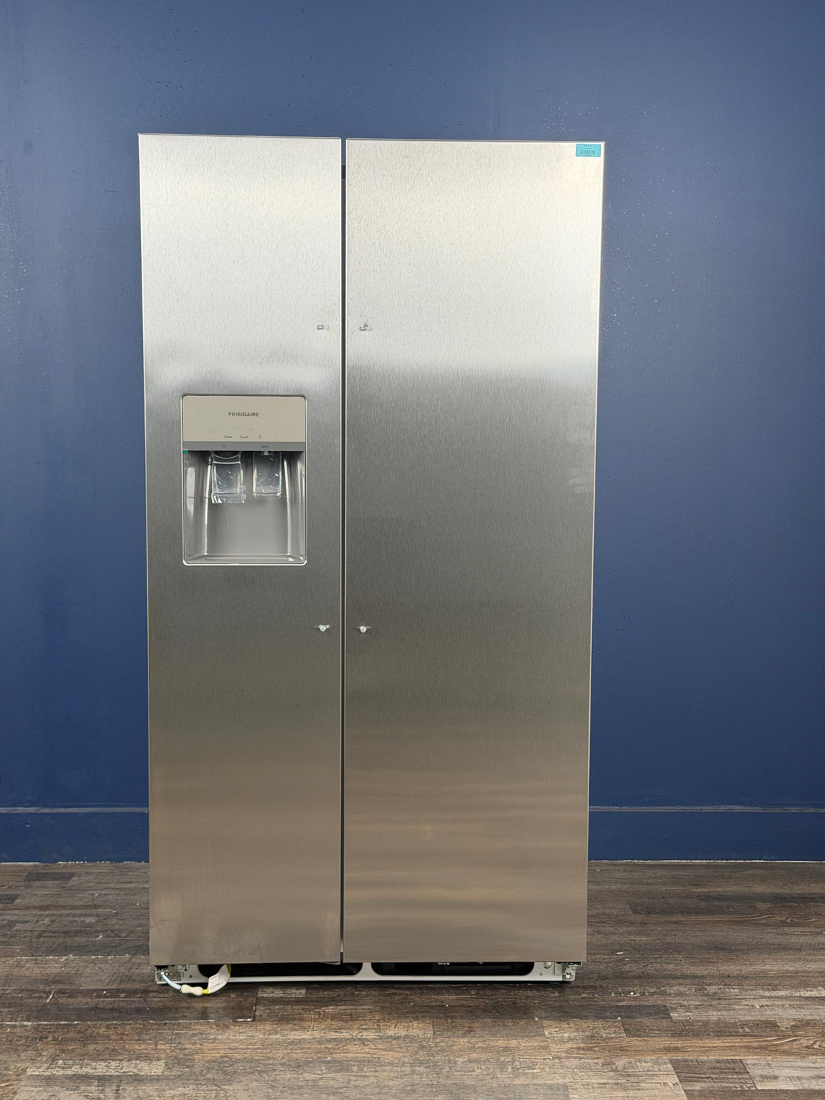 Frigidaire - 36 in. 26 cu. ft. Standard Depth Side by Side Refrigerator in Stainless Steel