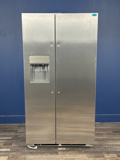 Frigidaire - 36 in. 26 cu. ft. Standard Depth Side by Side Refrigerator in Stainless Steel