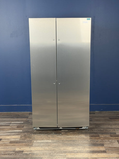 Frigidaire - 36 in. 26 cu. ft. Standard Depth Side-by-Side Refrigerator in Stainless Steel with CrispSeal Crispers