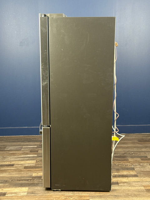 GE - 21.9 cu. ft. Counter Depth French Door Refrigerator w/Internal Dispenser in Fingerprint Resistant Stainless, ENERGY STAR