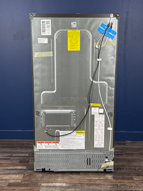 GE Profile - Profile 22.1 cu. ft. French Door Refrigerator with Hands-Free Autofill in Stainless Steel, Counter Depth