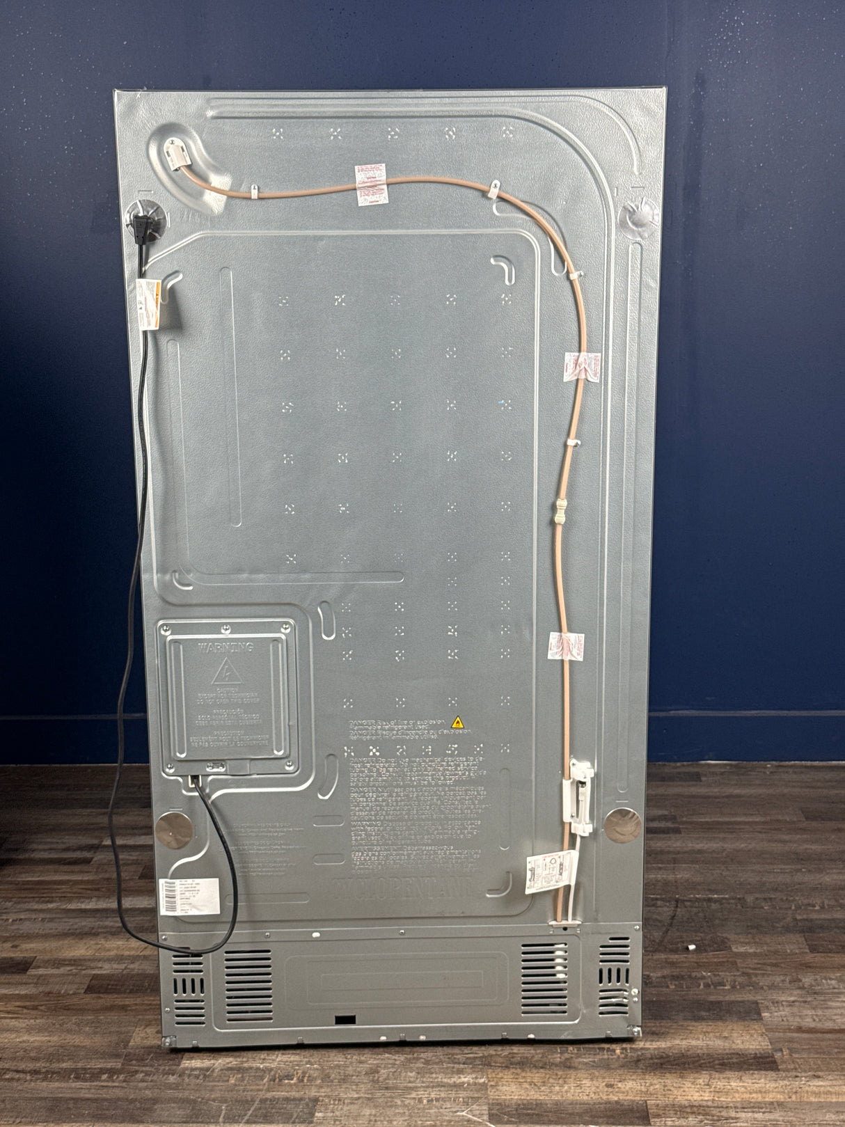 Frigidaire - 36 in. 26 cu. ft. Standard-Depth 4-Door French Door Refrigerator in Fingerprint-Resistant Stainless Steel Look
