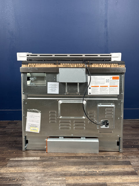 Frigidaire - Gallery 36 in. 6-Burner Slide-In Gas Range in Stainless Steel with Total Convection and Air Fry