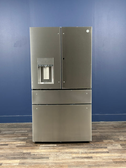 GE Profile - Profile 27.9 cu. ft. Smart 4-Door French Door Refrigerator with Door-in-Door in Fingerprint Resistant Stainless Steel