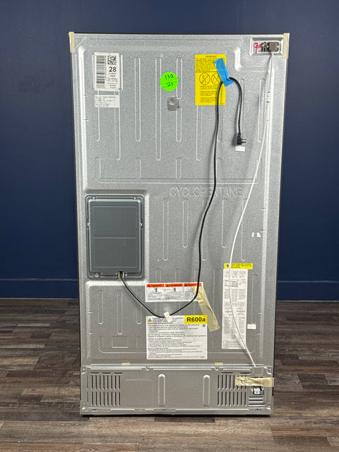 GE Profile - Profile 27.9 cu. ft. Smart 4-Door French Door Refrigerator with Door-in-Door in Fingerprint Resistant Stainless Steel