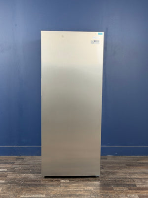 Frigidaire - 16 cu. ft. Garage Ready Convertible Frost Free Upright Freezer in Fingerprint-Resistant Stainless Steel Look