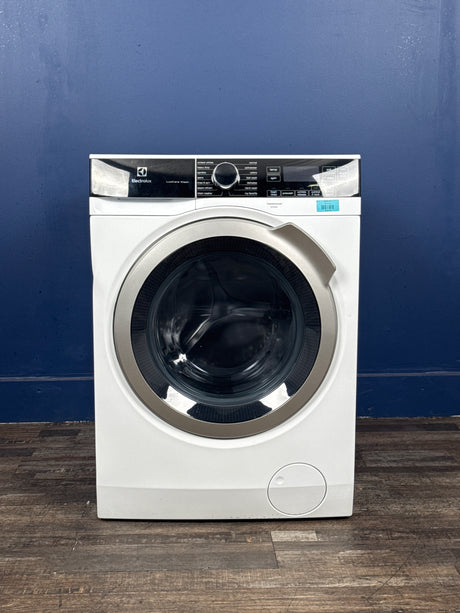 Electrolux - 24 in 2.4 cu. ft. Compact Stackable Front Load Washer in White with LuxCare Wash and Steam Refresh, ENERGY STAR