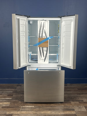Frigidaire - 31.5 in. 18 cu. ft. Counter Depth French Door Refrigerator in Fingerprint-Resistant Stainless Look