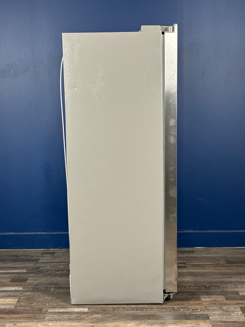 Frigidaire - 36.1 in. 22.3 cu. ft. Counter Depth Side-by-Side Refrigerator in Stainless Steel