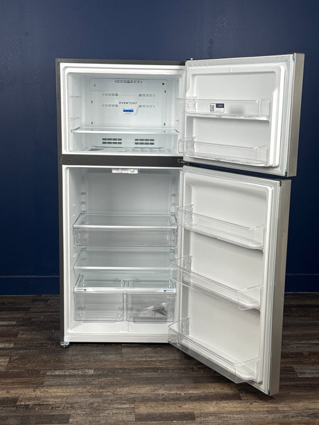 Frigidaire - 20 cu. ft. Garage Ready Top Freezer Refrigerator in Stainless Steel, ENERGY STAR