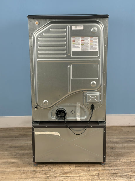 GE Profile - Profile 7.8 cu. ft. Capacity Smart vented Front Load Gas Dryer in Carbon Graphite with Quick Dry, Steam & Sanitize Cycle