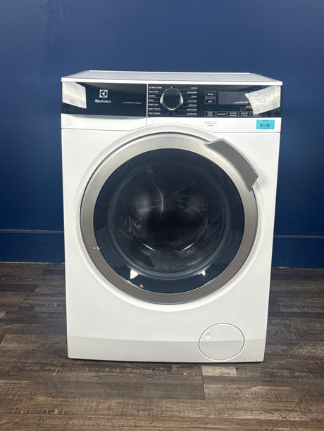 Electrolux - 24 in 2.4 cu. ft. Compact Stackable Front Load Washer in White with LuxCare Wash and Steam Refresh, ENERGY STAR