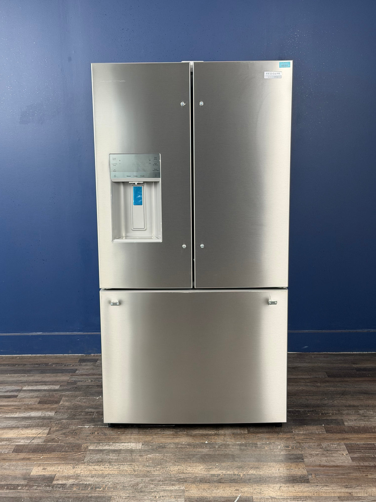 Frigidaire - Gallery 36 in. 28 cu. ft. Standard Depth French Door Refrigerator in Smudge-Proof Stainless Steel with Dual Ice Maker