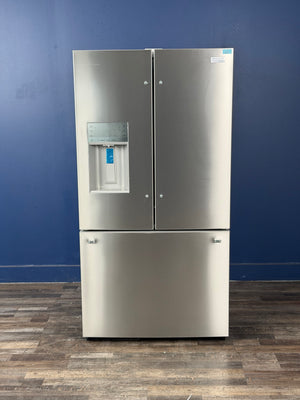 Frigidaire - Gallery 36 in. 28 cu. ft. Standard Depth French Door Refrigerator in Smudge-Proof Stainless Steel with Dual Ice Maker