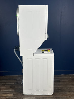Frigidaire - 3.9 cu. ft. Washer and 5.6 cu. ft. Gas Dryer Combo in White with Quick Wash & Dry Cycle, MaxFill and Long Vent