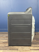 GE - 7.4 cu. ft. vented Front Load Gas Dryer in Diamond Gray with Sensor Dry