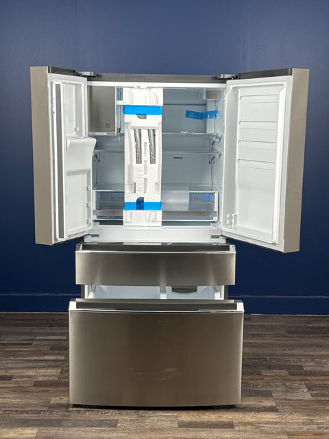 Frigidaire - Gallery 36 in. 26.3 cu. ft. 4-Door French Door Standard Depth Refrigerator in Smudge-Proof Stainless Steel