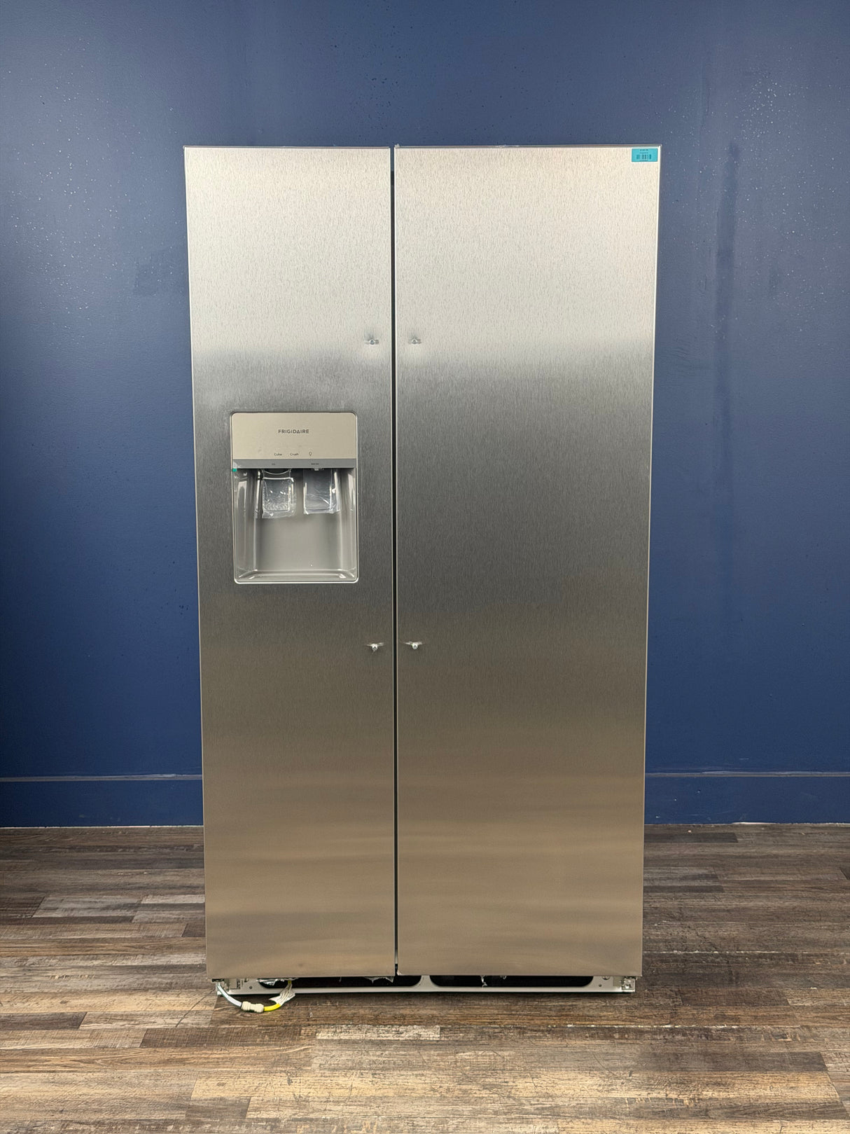 Frigidaire - 36 in. 26 cu. ft. Standard Depth Side by Side Refrigerator in Stainless Steel
