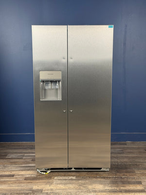 Frigidaire - 36 in. 26 cu. ft. Standard Depth Side by Side Refrigerator in Stainless Steel