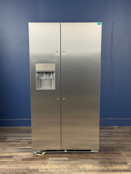 Frigidaire - 36 in. 26 cu. ft. Standard Depth Side by Side Refrigerator in Stainless Steel