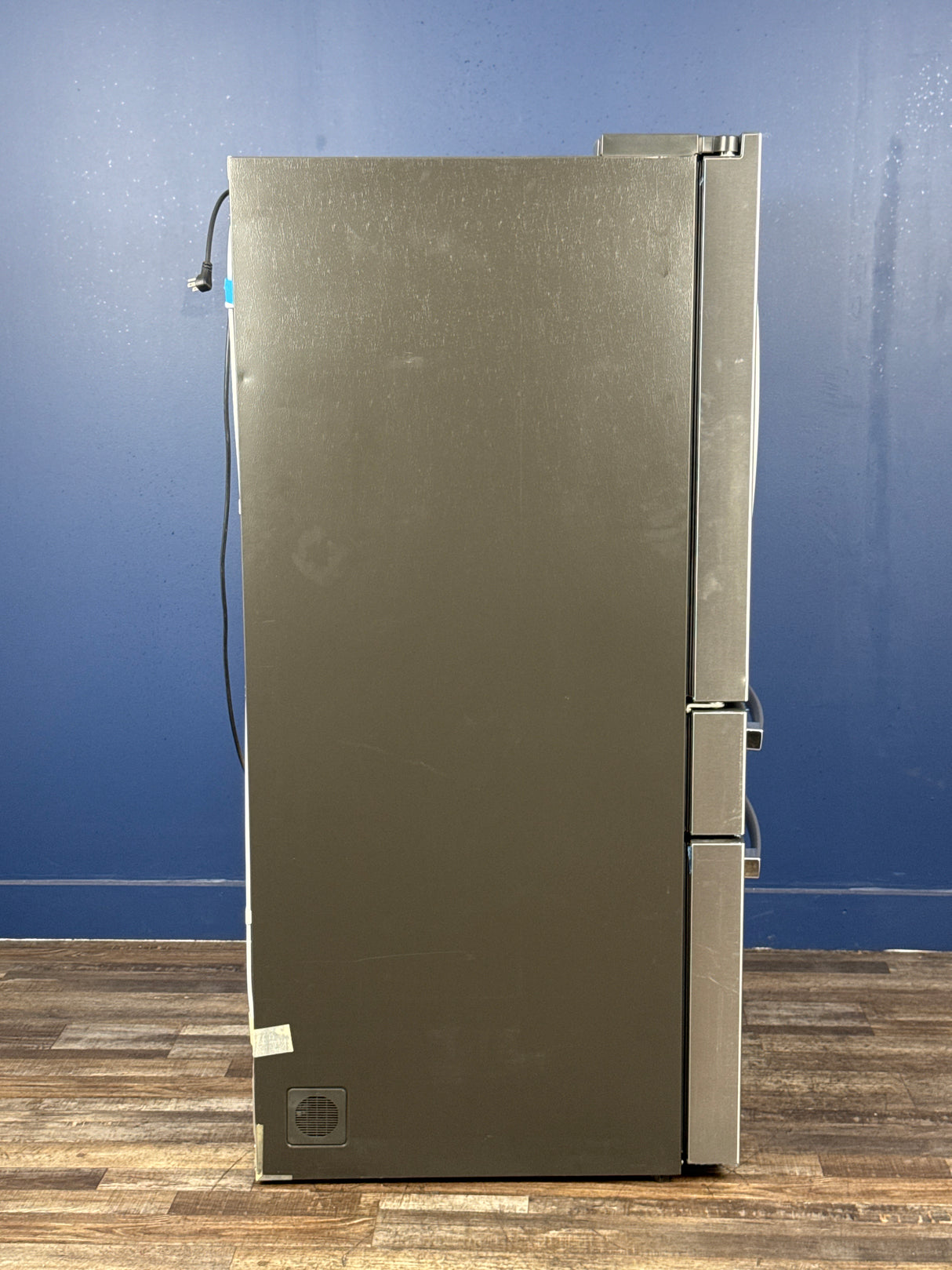 GE Profile - Profile 27.9 cu. ft. Smart 4-Door French Door Refrigerator with Door-in-Door in Fingerprint Resistant Stainless Steel