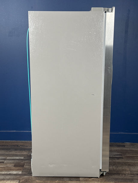 Frigidaire - 33 in. 22.3 cu. ft. Standard Depth Side by Side Refrigerator in Stainless Steel