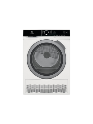 Frigidaire - 24 in. 4.0 cu. ft. Compact Stackable Electric Ventless Dryer in White with Instant Refresh, ENERGY STAR
