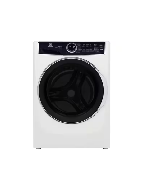 Electrolux - 27 in. W 4.5 cu. ft. Front Load Washer with SmartBoost, LuxCare Plus Wash System, Perfect Steam, ENERGY STAR in White