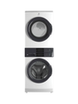 Electrolux - 8 cu. ft. vented Front Load Stackable Electric Dryer in Titanium with LuxCare Dry and Perfect Steam

