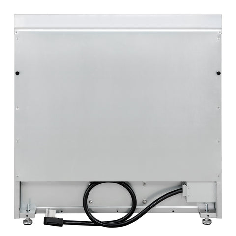 Forno Paolo 36 Inch Freestanding Electric Range, Stainless Steel, 5.44 cu.ft, True Convection Oven, Energy Efficient