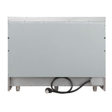 Forno Paolo 48 Inch Freestanding Electric Range, Stainless Steel, 6.7 cu.ft, True Convection Oven, Energy Efficient