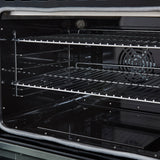 Forno Paolo 48 Inch Freestanding Electric Range, Stainless Steel, 6.7 cu.ft, True Convection Oven, Energy Efficient