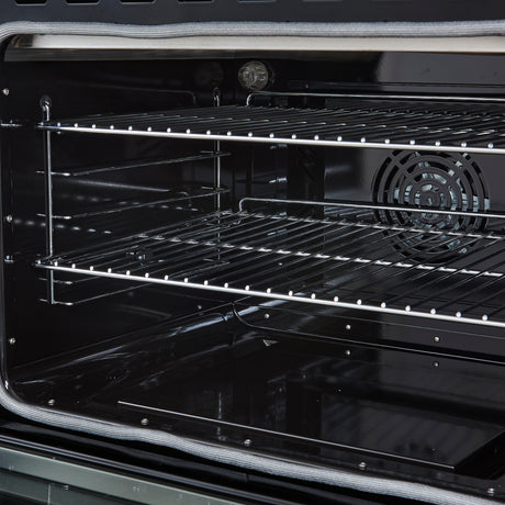 Forno Paolo 48 Inch Freestanding Electric Range, Stainless Steel, 6.7 cu.ft, True Convection Oven, Energy Efficient