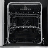 Forno Paolo 48 Inch Freestanding Electric Range, Stainless Steel, 6.7 cu.ft, True Convection Oven, Energy Efficient