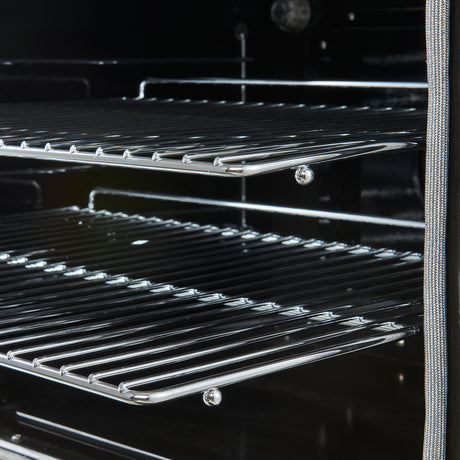 Forno Paolo 30-Inch Freestanding Electric Range, White, 4.38 cu.ft, True Convection Oven, Energy Efficient