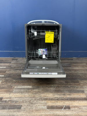 Frigidaire - 24 in Front Control Built-In Tall Tub Dishwasher in Stainless Steel with 4-cycles and DishSense Sensor Technology