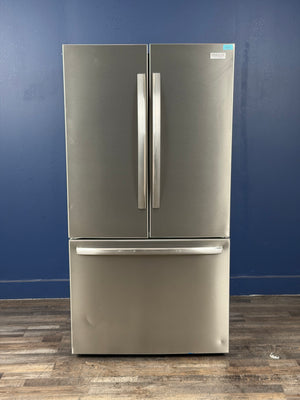 Frigidaire - Gallery 29 cu. ft. Standard Depth French Door Refrigerator in Smudge-Proof Stainless Steel w/ Internal Water Dispenser