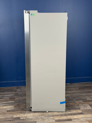 Frigidaire - Professional 36 in. 22.3 cu. ft. Counter Depth Side-by-Side Refrigerator in Smudge-Proof Stainless Steel